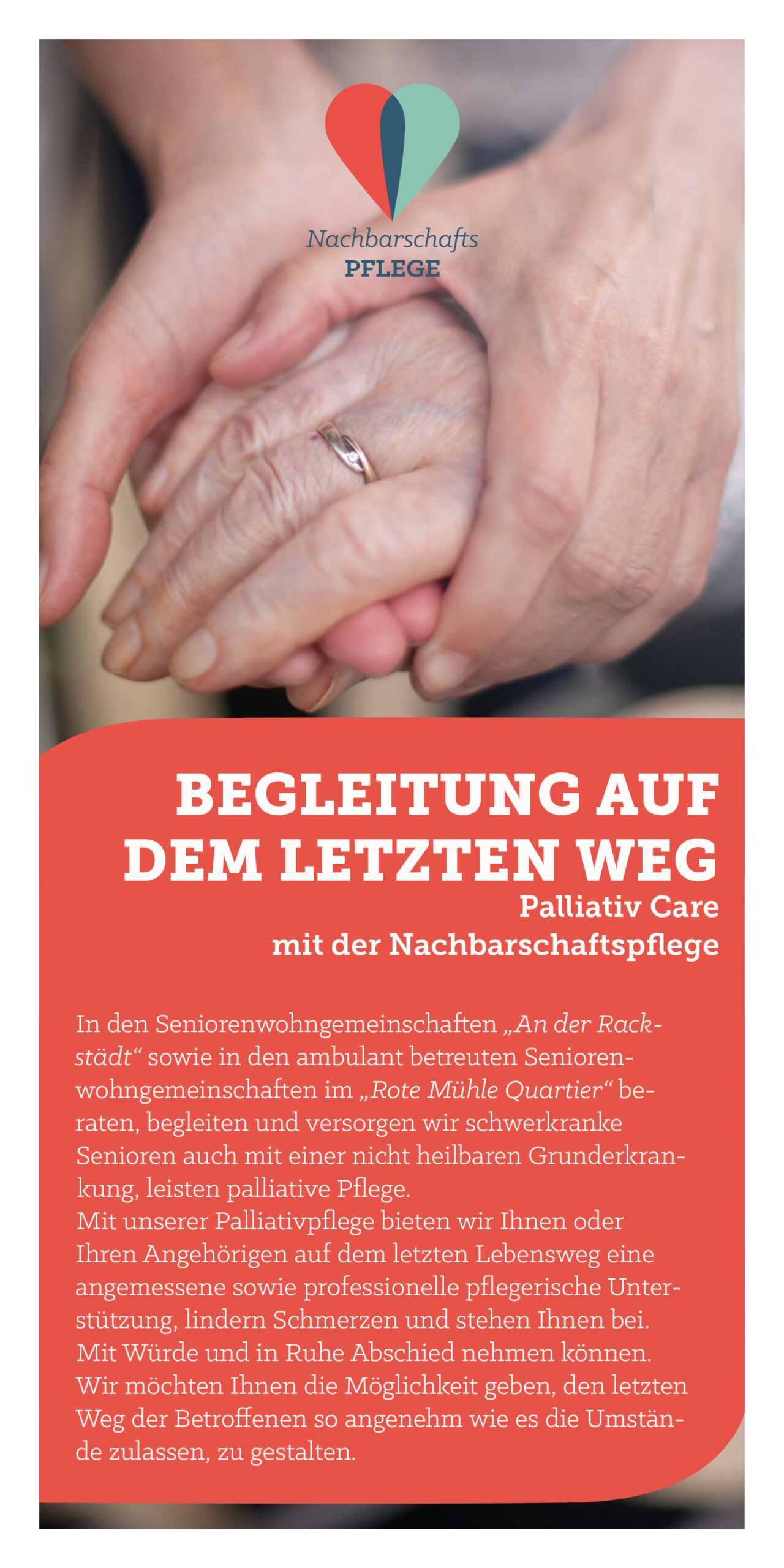 Begleitung auf dem letzten Weg – Palliativ Care